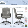 Office Chair Ergonomically Padded Layered Body Pillow