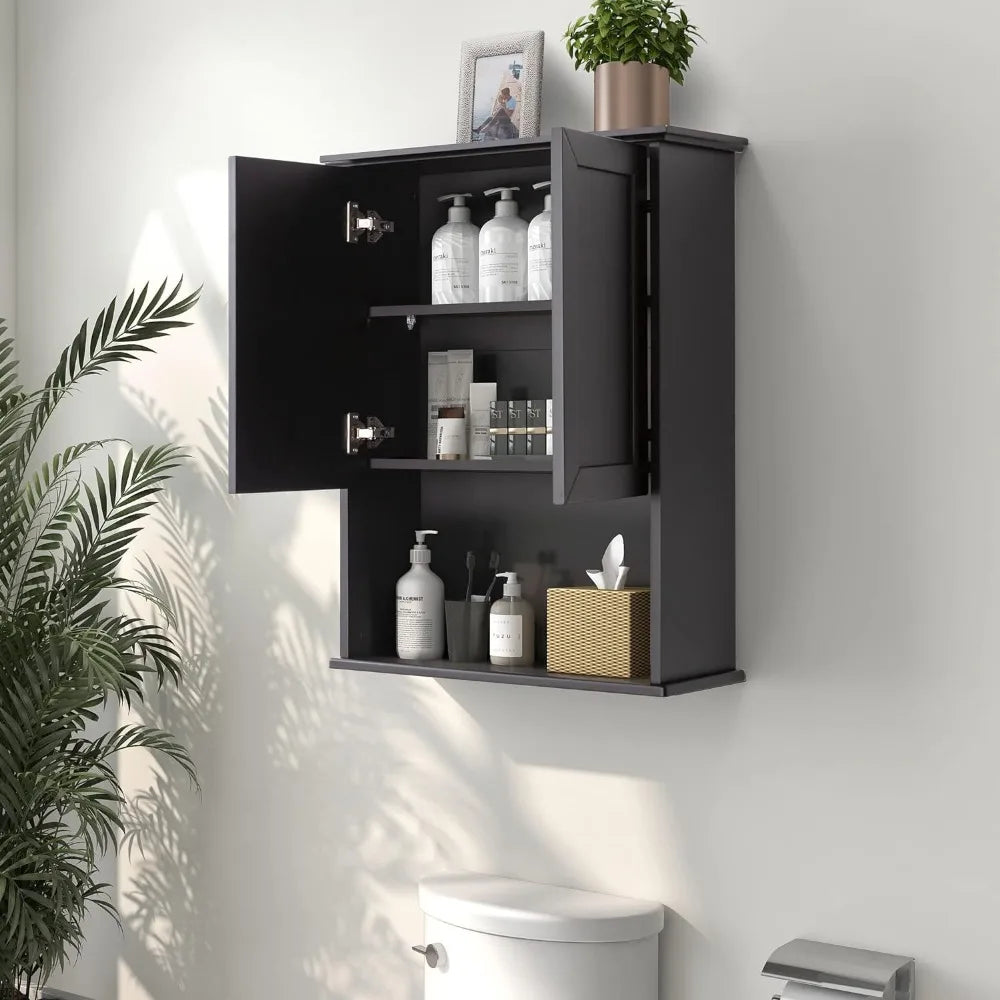 Bathroom Storage Cabinet with 2 Doors