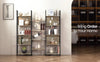 5-layer Bookshelf with 14 Open Shelves