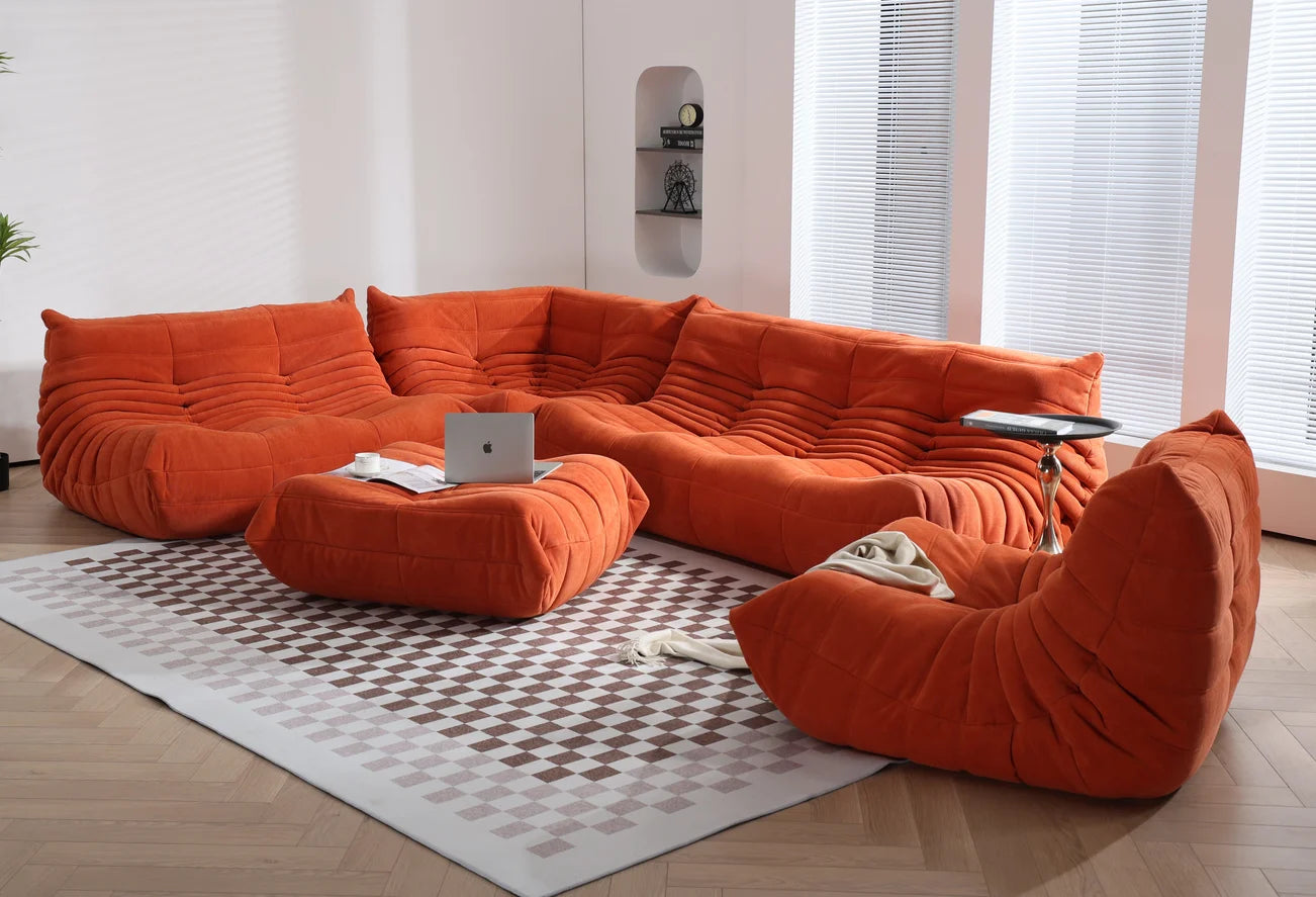 Caterpillar Tatami Living Room Rocking Sofa