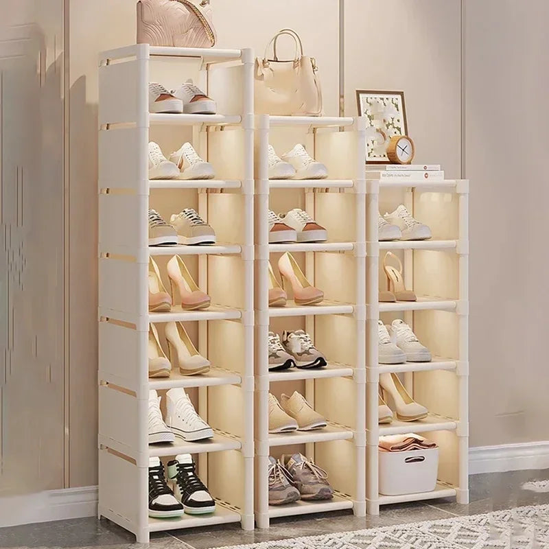 High Capacity Shoe Rack Storage Cabinet