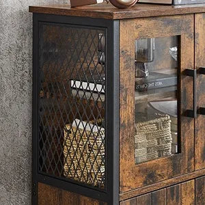 Storage Cabinet with Door and Adjustable Shelf