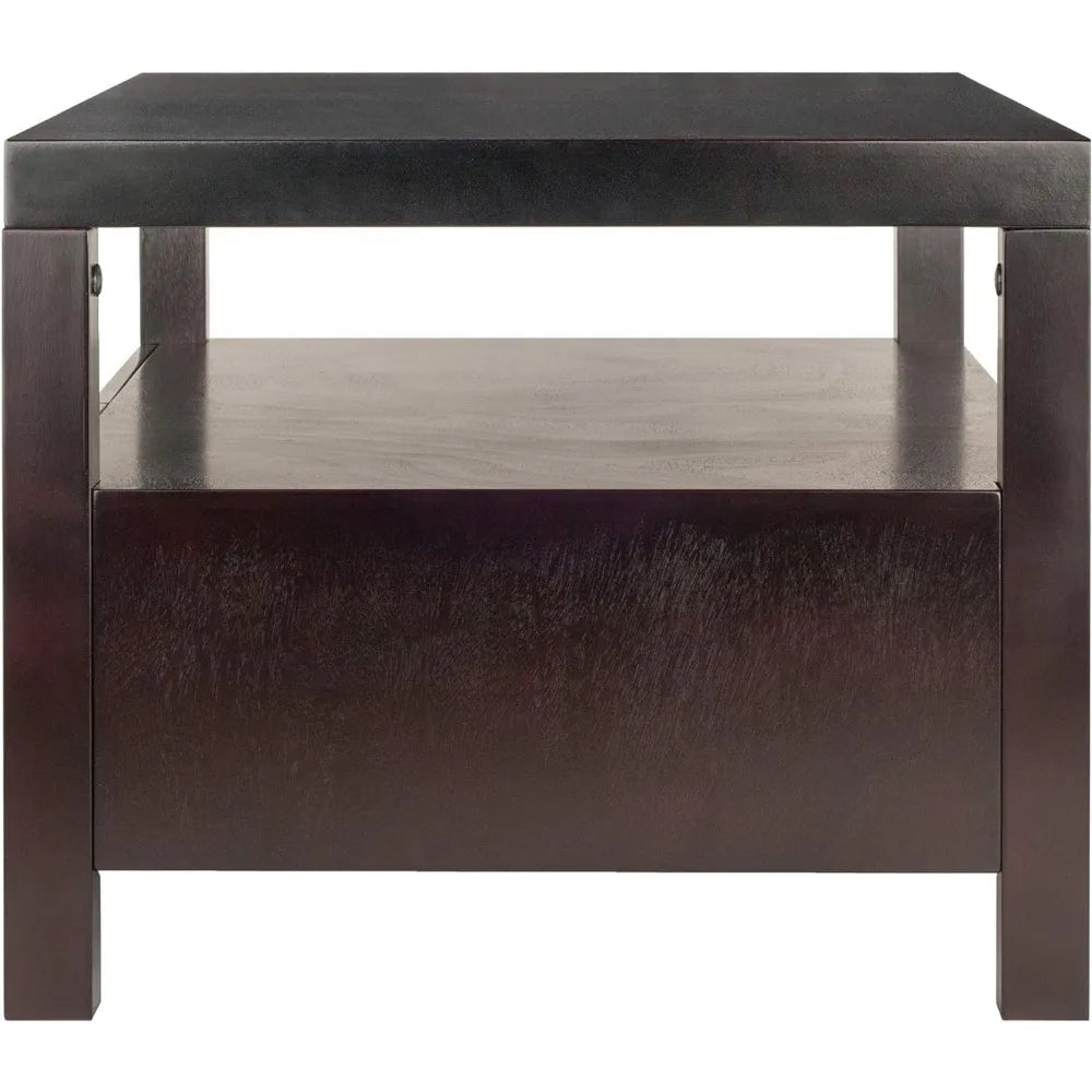 Double Layered Coffee Table with Drawers