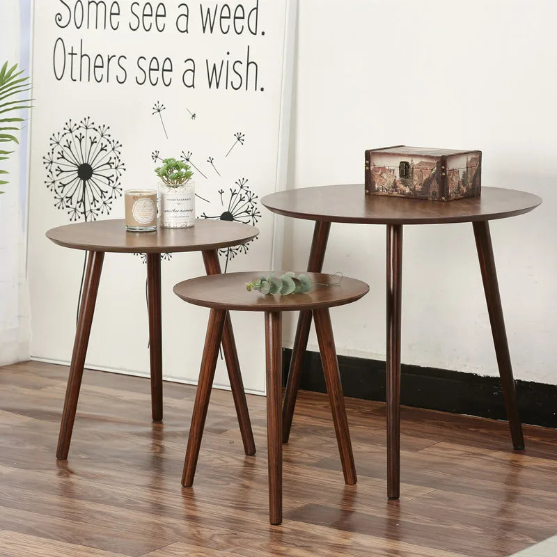 Nesting Wood Side Coffee table