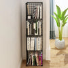 4 Layer 3 Row Stackable Wire Cubes Metal Bookshelf Storage Organizer