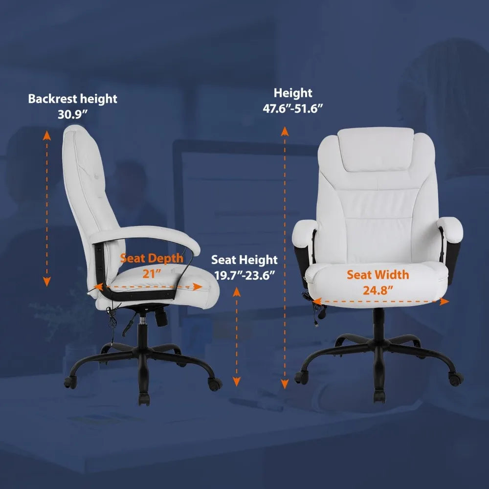 Office Chair Ergonomically Designed with a Waist Support Arm