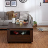 1 Drawer Square Coffee Table