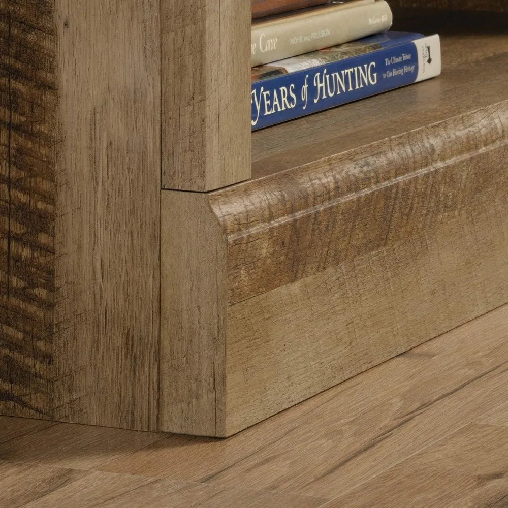 Three Adjustable Shelves, Wooden Bookshelf