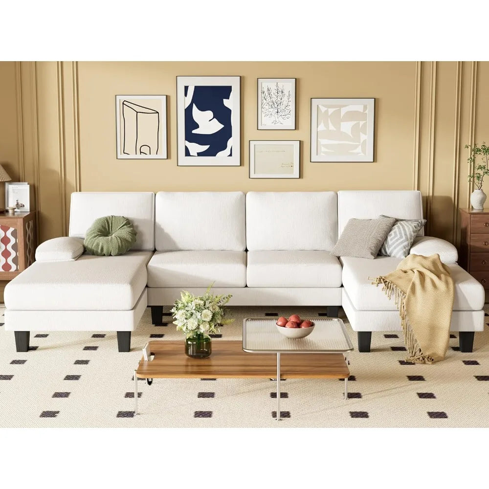 Living Room Convertible Segmented Sofa