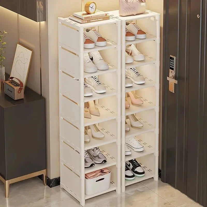 High Capacity Shoe Rack Storage Cabinet