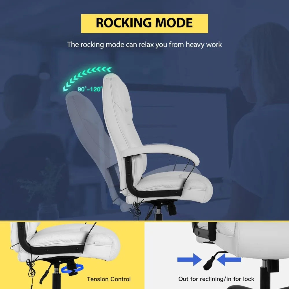 Office Chair Ergonomically Designed with a Waist Support Arm