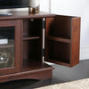 Wooden Universal TV Table with Storage Cabinet