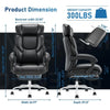 Office Chair with Lumbar Support Pillow