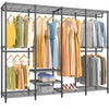 Wardrobe, Metal Hanger, Heavy-duty Cabinet