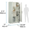 Bathroom Cabinet with two Sliding Doors