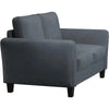 Living Room Soft Padded Armrest Sofa