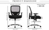 Office Chair with Thick Bandwidth Seats