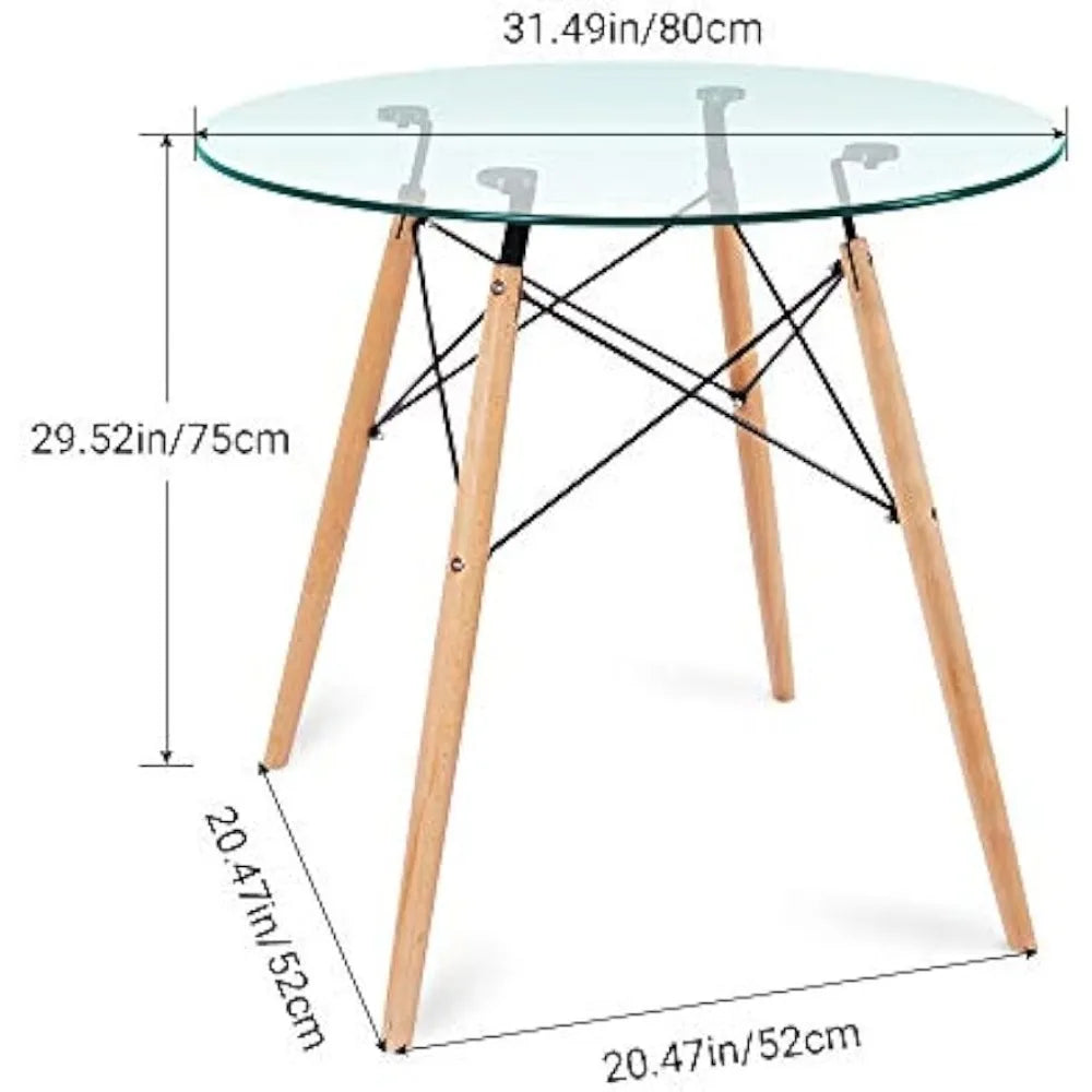 Coffee Table with 4 Beech Legs