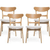 Modern Dining Chairs (Set of 4}