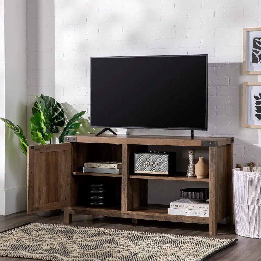 TV table with 2 Adjustable Shelves