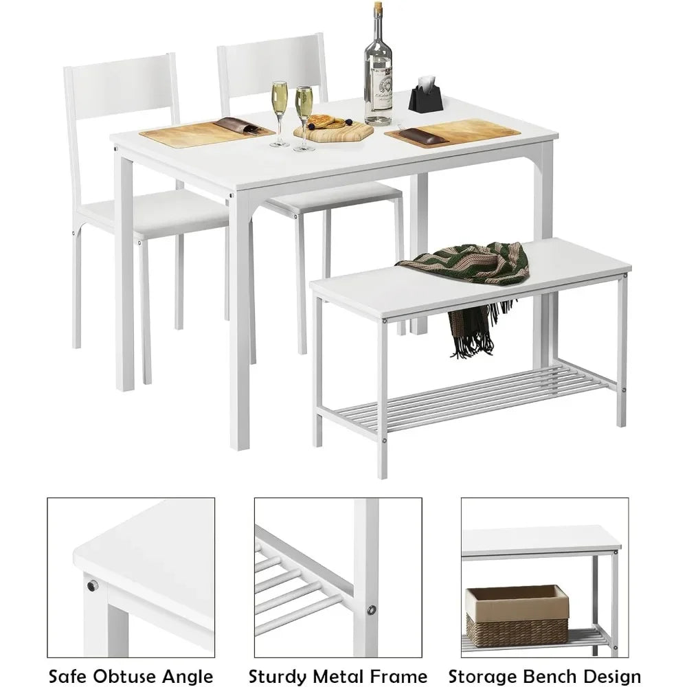 4 Person Dining Table Set