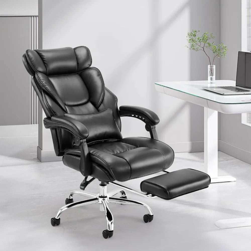 Office Chair with Lumbar Support Pillow