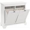 Double-layer Tilted Linen Inner Storage Cabinet