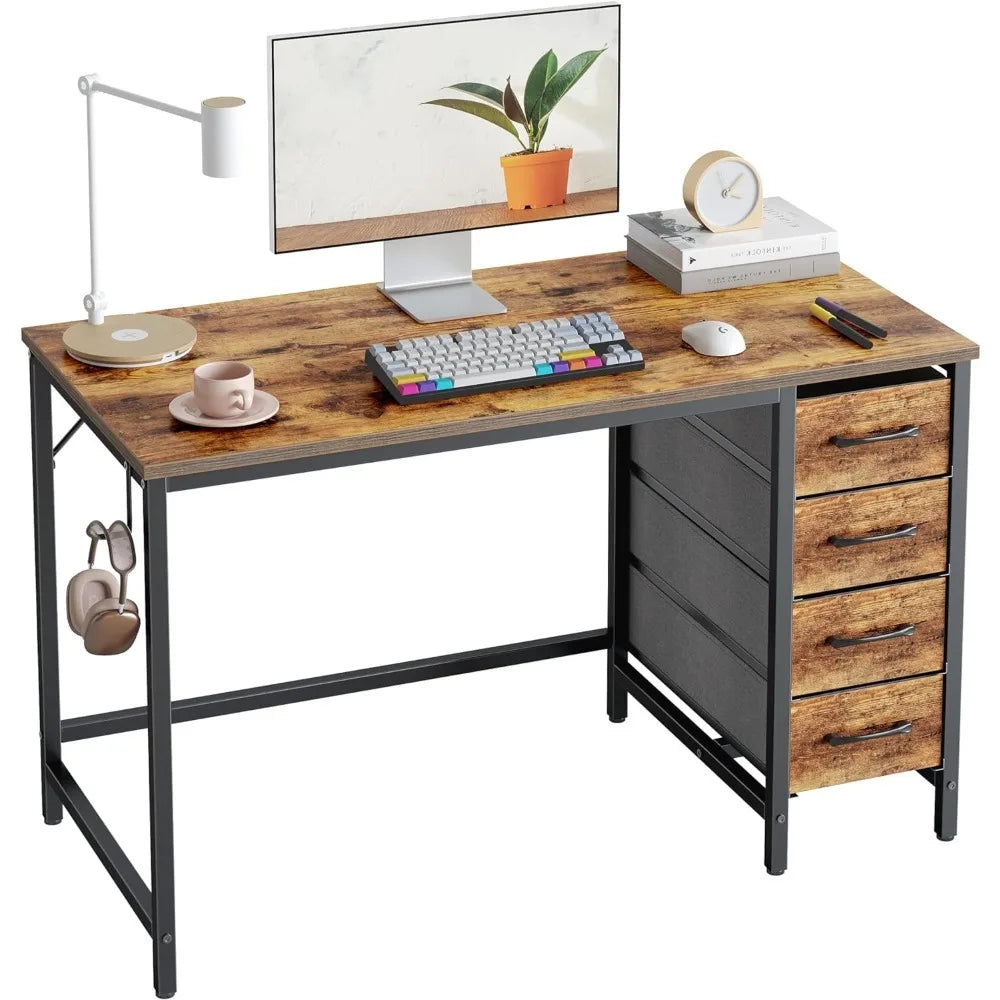 Office Desk with 4 drawers and storage Space