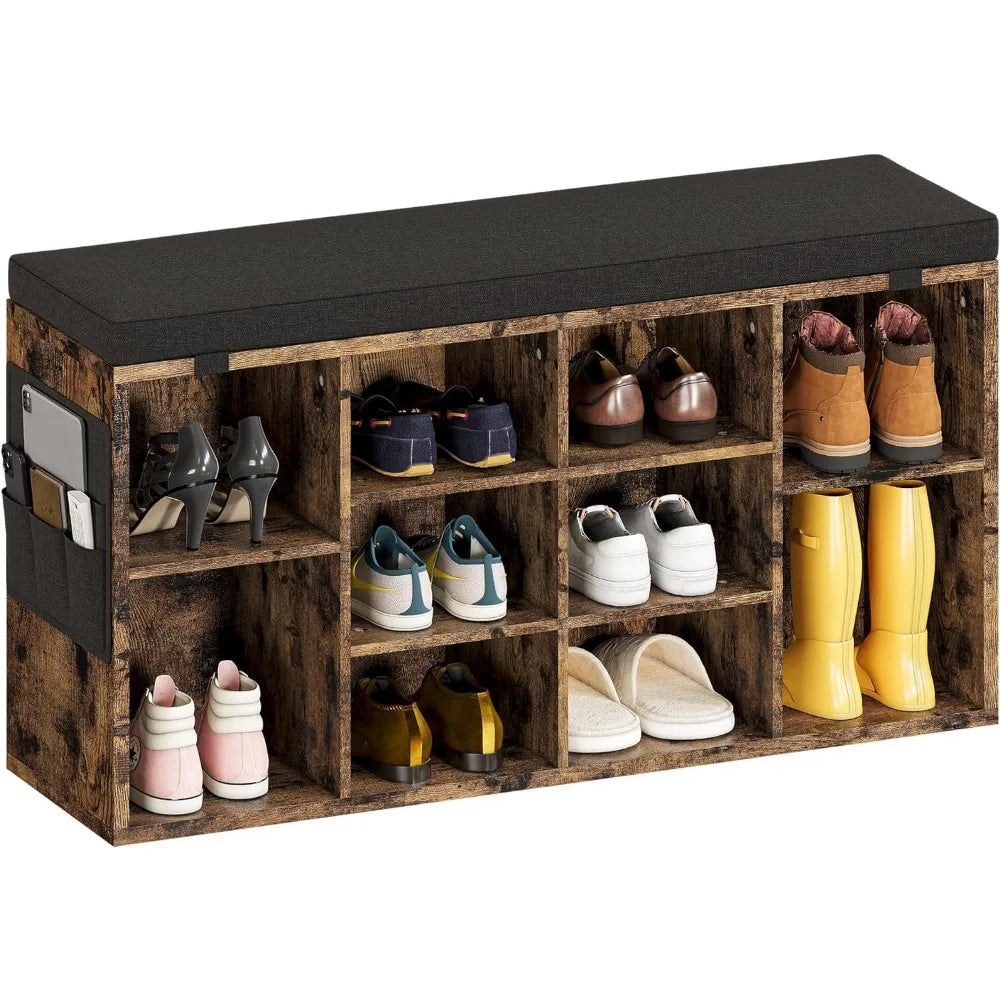 Shoe Rack with Adjustable Shelves