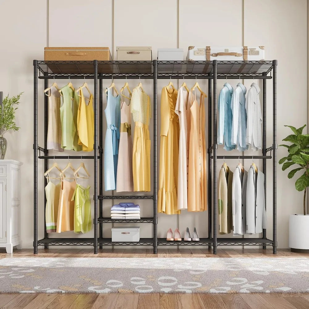 Wardrobe, Metal Hanger, Heavy-duty Cabinet