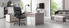 High Backrest Administrative Office Desk and Chair