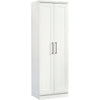 Four Adjustable Shelves, White Bathroom Cabinet