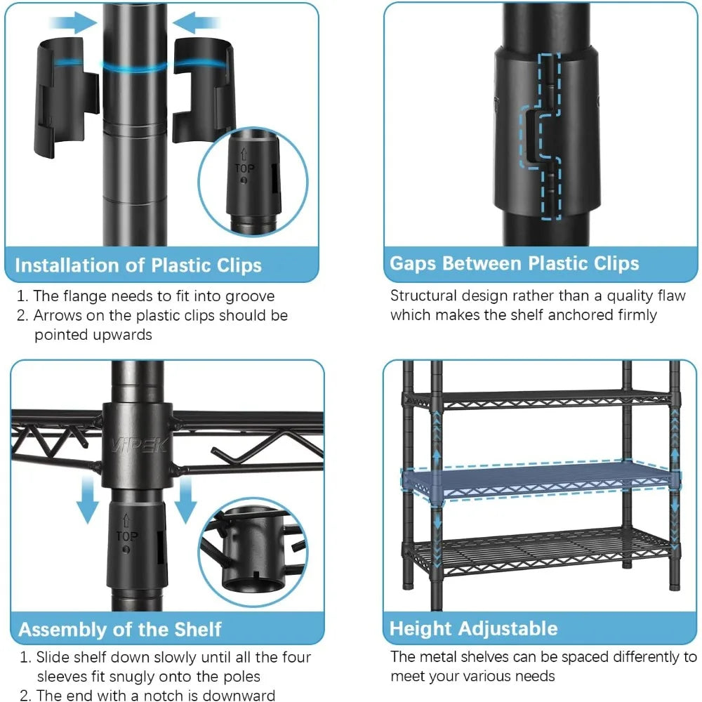 Wardrobe, Metal Hanger, Heavy-duty Cabinet